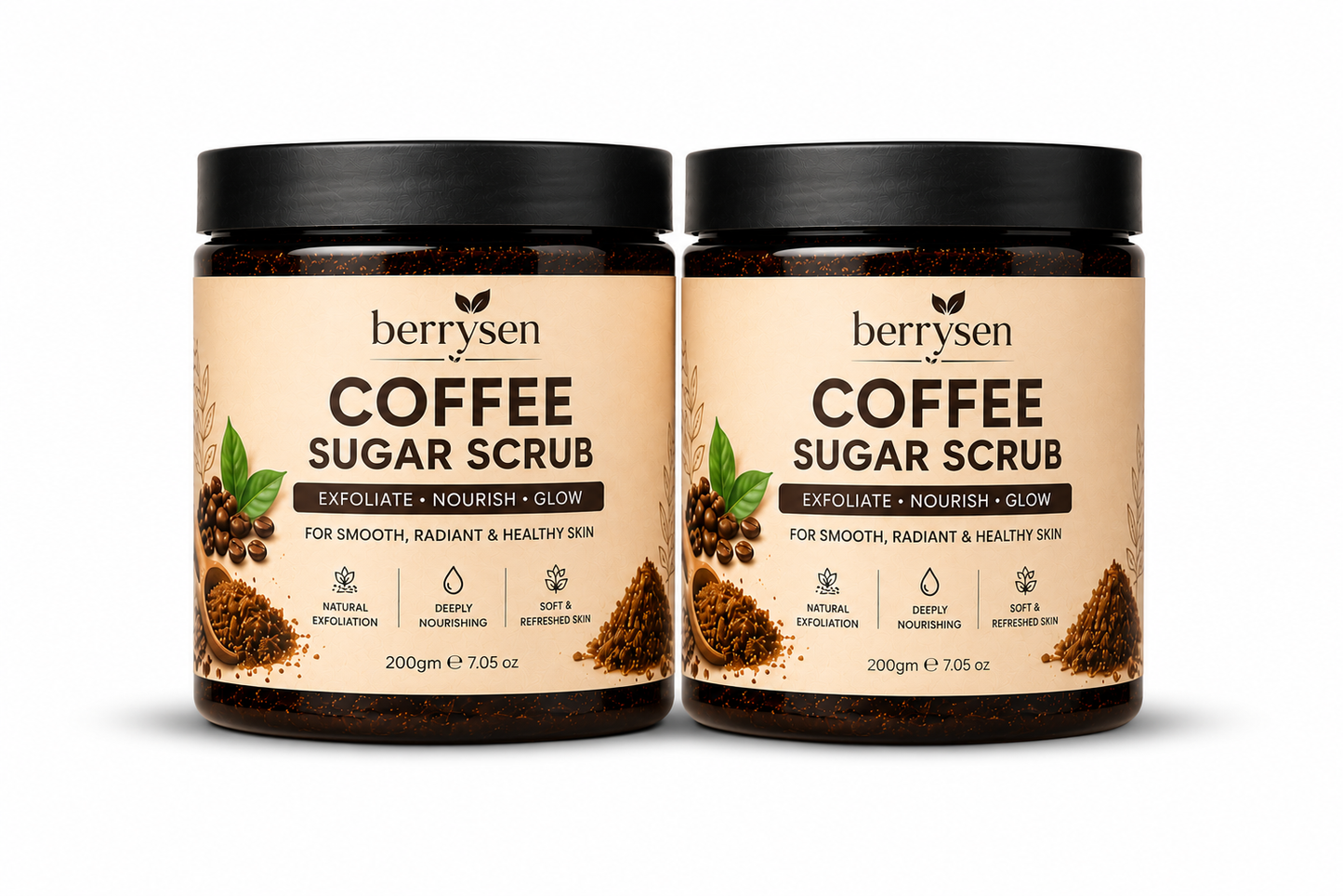 Coffee Sugar Scrub Duo Bundle